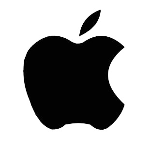 Apple macintosh logo listed in mac decals.