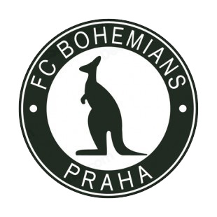 FC Bohemians Praha soccer team logo listed in soccer teams decals.