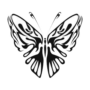 Butterfly butterflies decals, decal sticker #4079