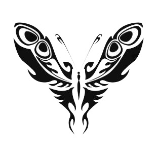 Butterfly butterflies decals, decal sticker #4080