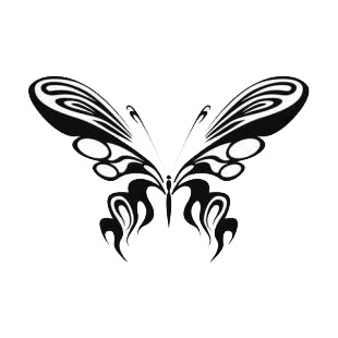 Butterfly butterflies decals, decal sticker #4084