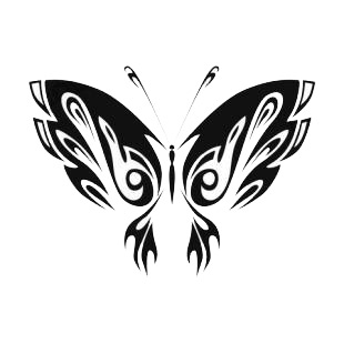 Butterfly butterflies decals, decal sticker #4100