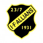 IF Allians soccer team logo, decals stickers