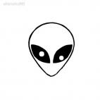 Space invaders alien aliens decals, decal sticker #2080